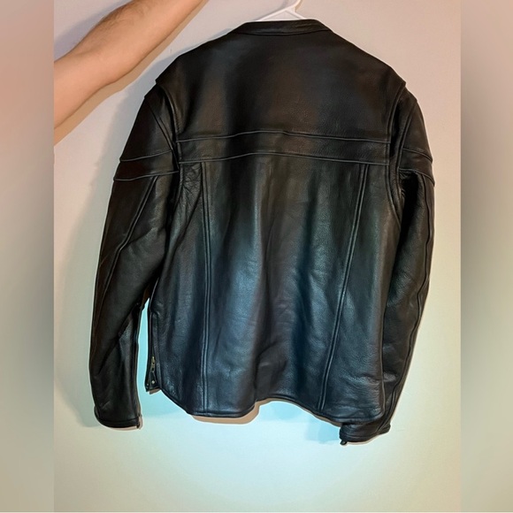 Milwaukee Leather Jacket By Shaf with removable liner.  Men’s XL - Picture 4 of 4